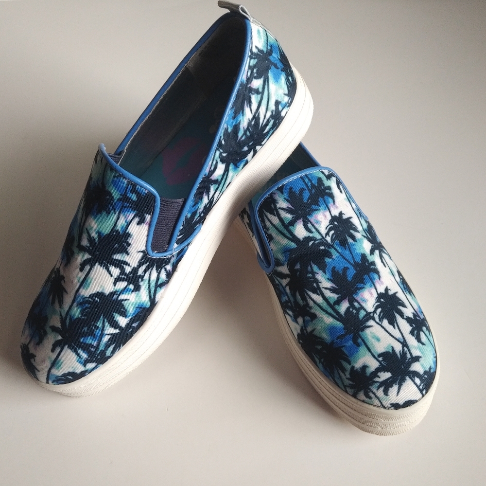 Juicy Couture Palm Tree Platform Sneakers
